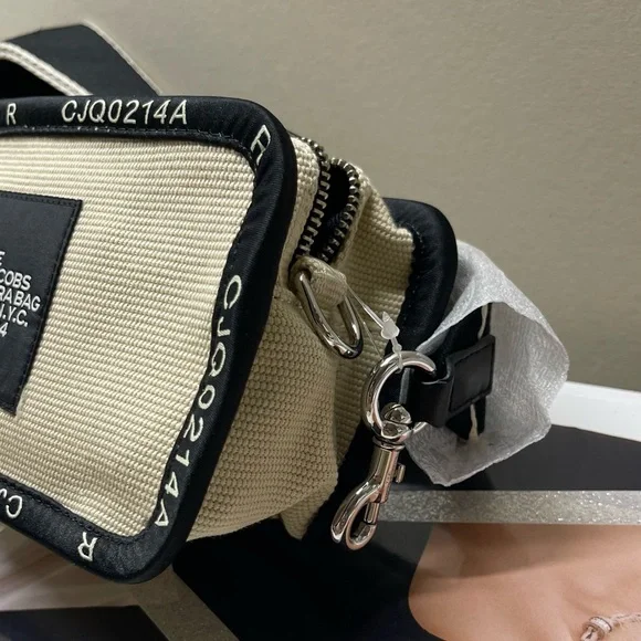 (new+tag) Marc Jacobs The Camera Bag retail crossbody jacquard edition